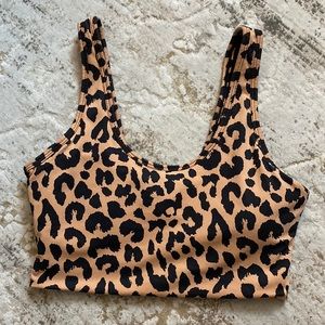 Balance Athletica M Sports Bra Cheetah Print